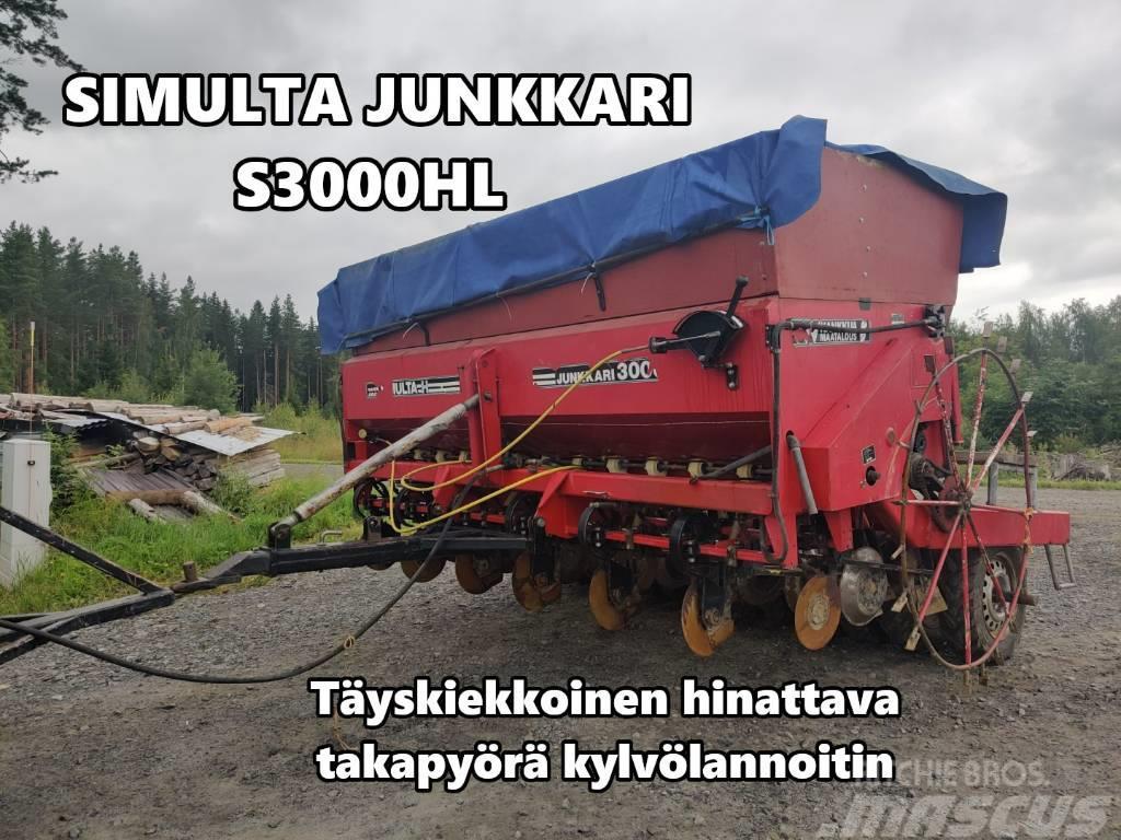 Simulta Junkkari S3000HL kylvölannoitin - VIDEO Siewniki kombinowane