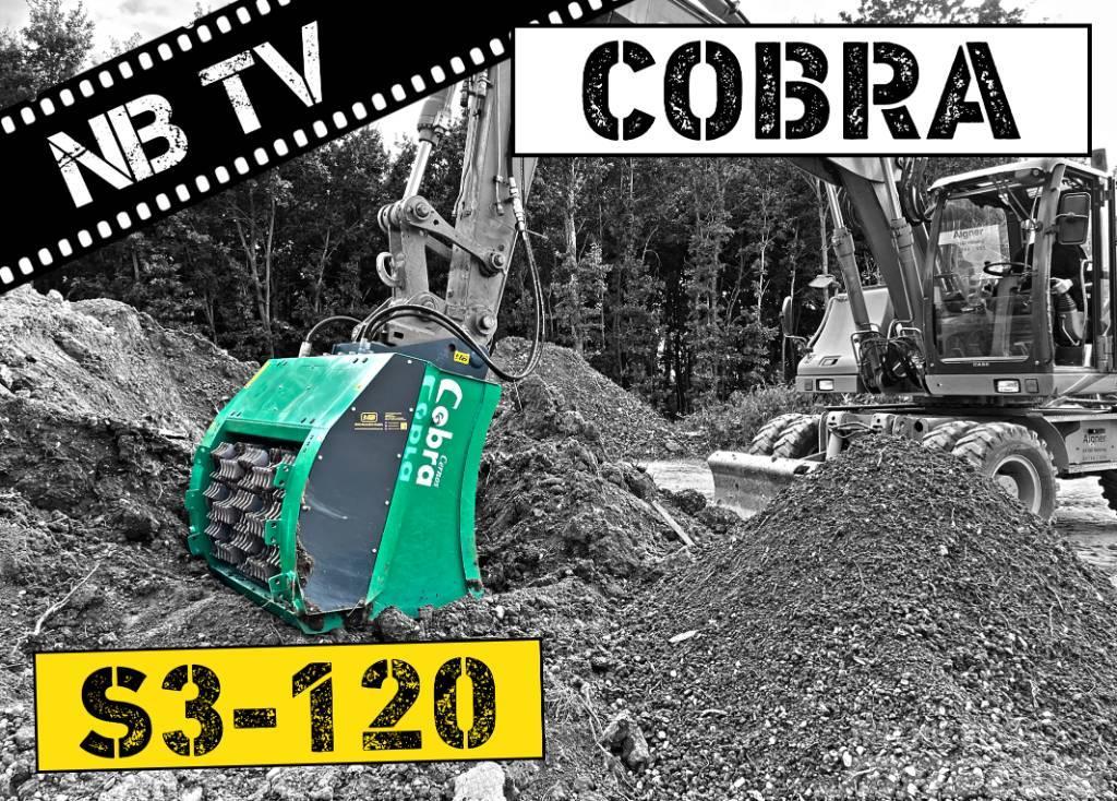 Cobra Siebschaufel S3-120 | Schaufelseparator Bagger Łyżki przesiewowe