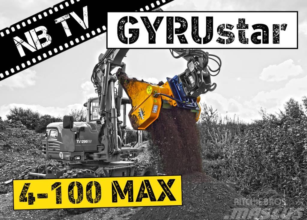 Gyru-Star 4-100MAX | Separator Bagger & Radlader Łyżki do ładowarek