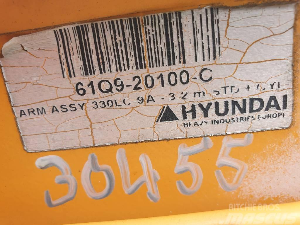 Hyundai Excavator stick arm assy 330LC-9A 3.2m Łyżki do koparek