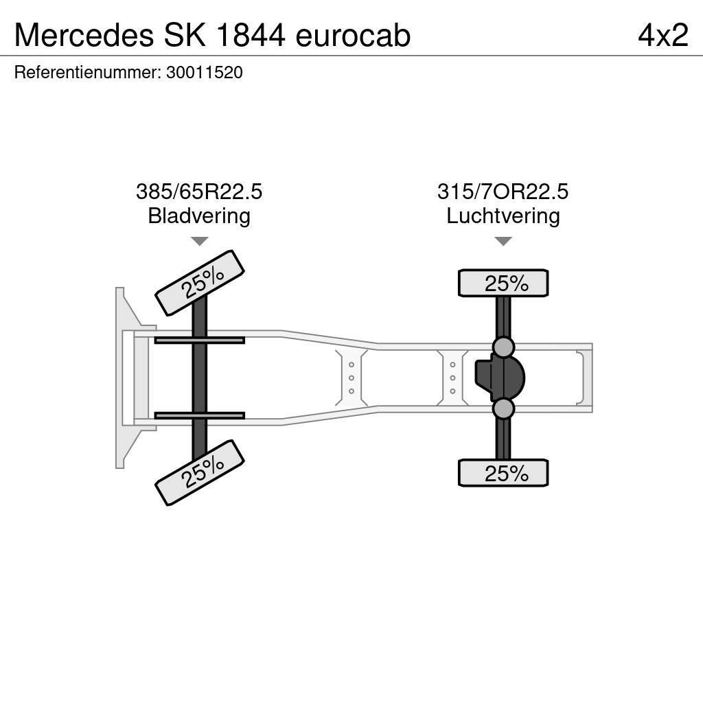 Mercedes-Benz SK 1844 eurocab Ciągniki siodłowe