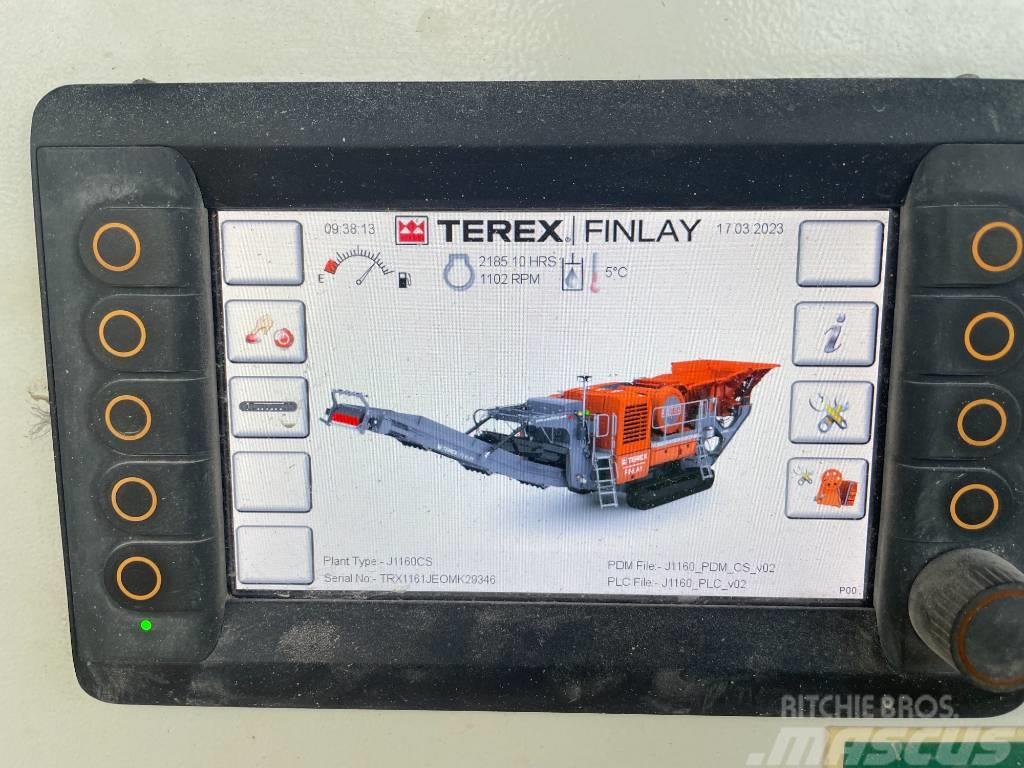 Terex Finlay J1160 kæbeknuser Kruszarki mobilne