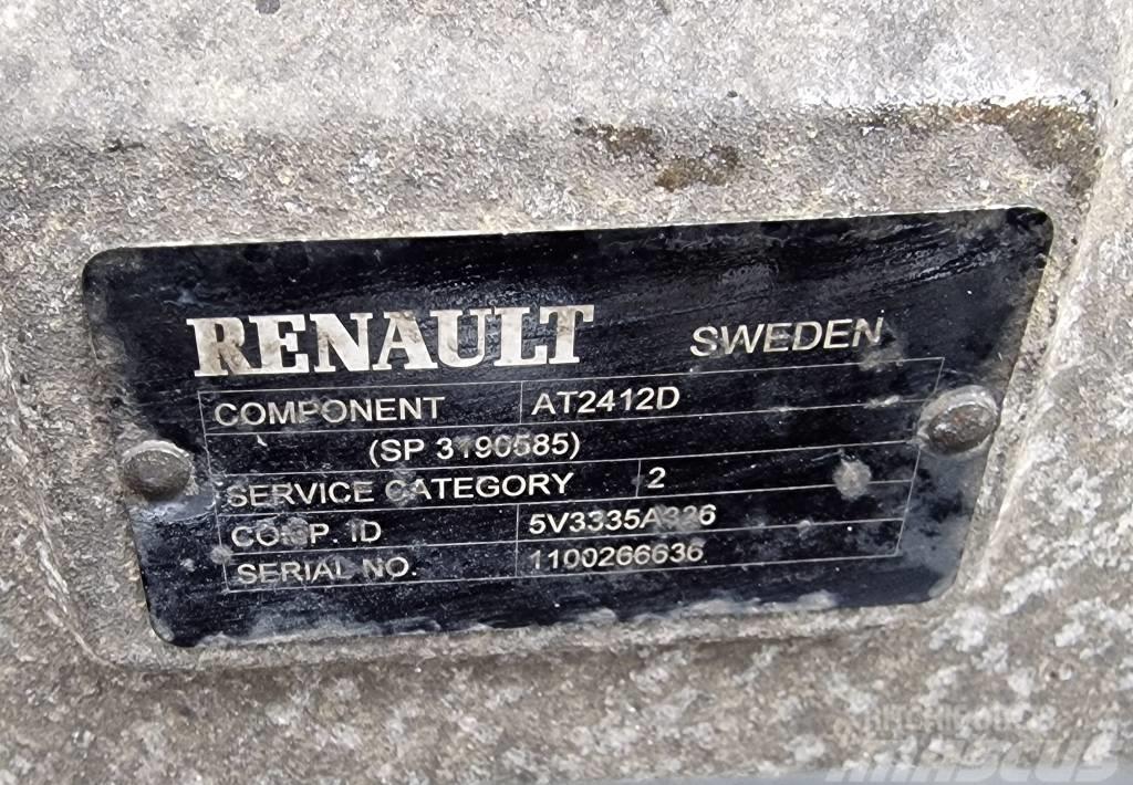 Renault AT2412D Przekładnie i skrzynie biegów