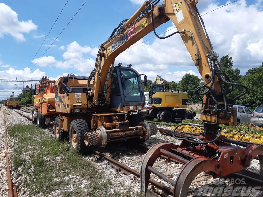 CASE 788 SR Rail Road Excavator Urządzenia do konserwacji trakcji kolejowej