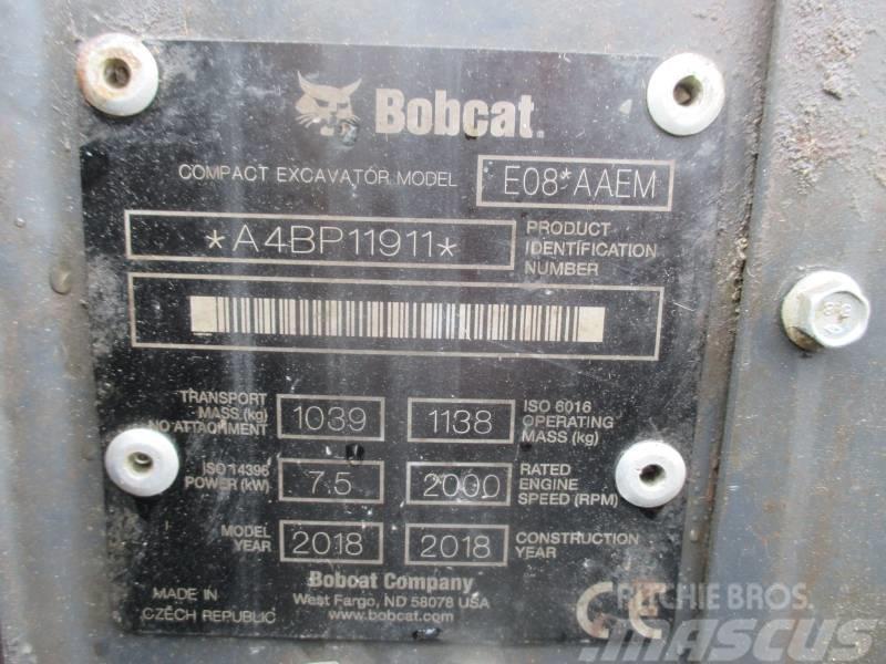 Bobcat E 08 Minikoparki