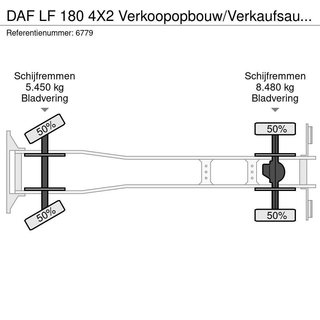 DAF LF 180 4X2 Verkoopopbouw/Verkaufsaufbau +Koeling H Inne