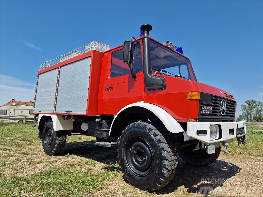 Mercedes-Benz Unimog U1300L Turbo Feuerwehr Samochody ratownicze pomocy drogowej