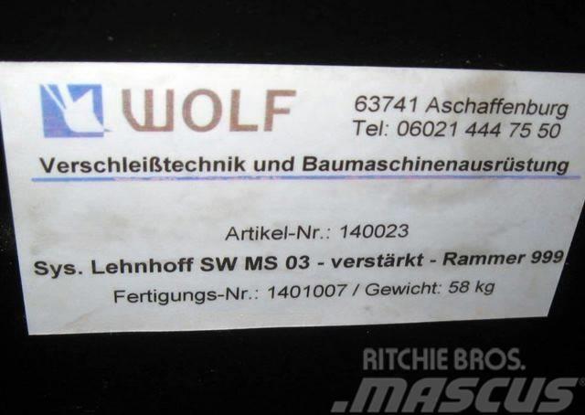 Wolf Schraubadapter MS03 zu Rammer 999 Szybkozłącza