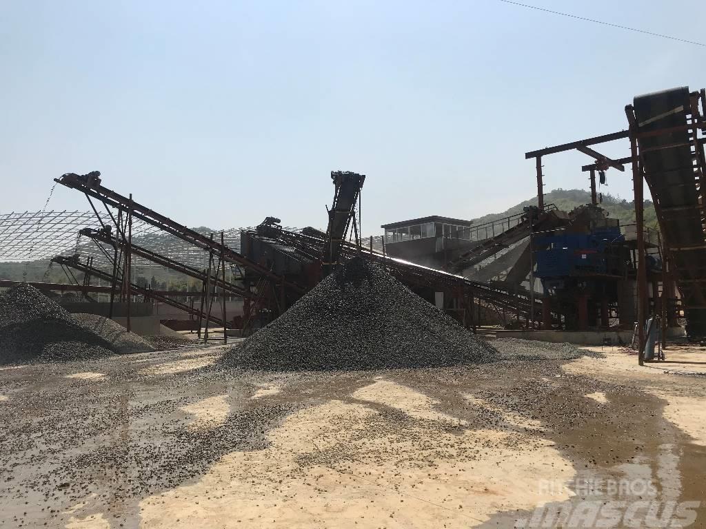 Kinglink 100 tph stone crushing production plant Kompletne instalacje do produkcji kruszywa
