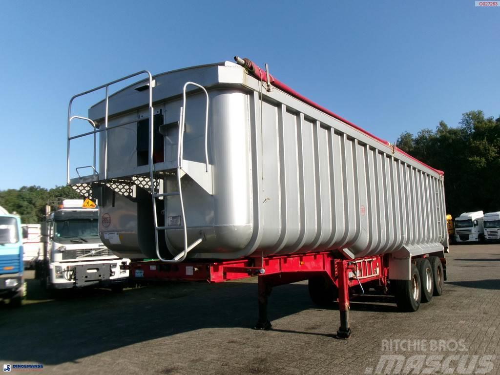 Montracon Tipper trailer alu 50.5 m3 + tarpaulin Naczepy wywrotki / wanny