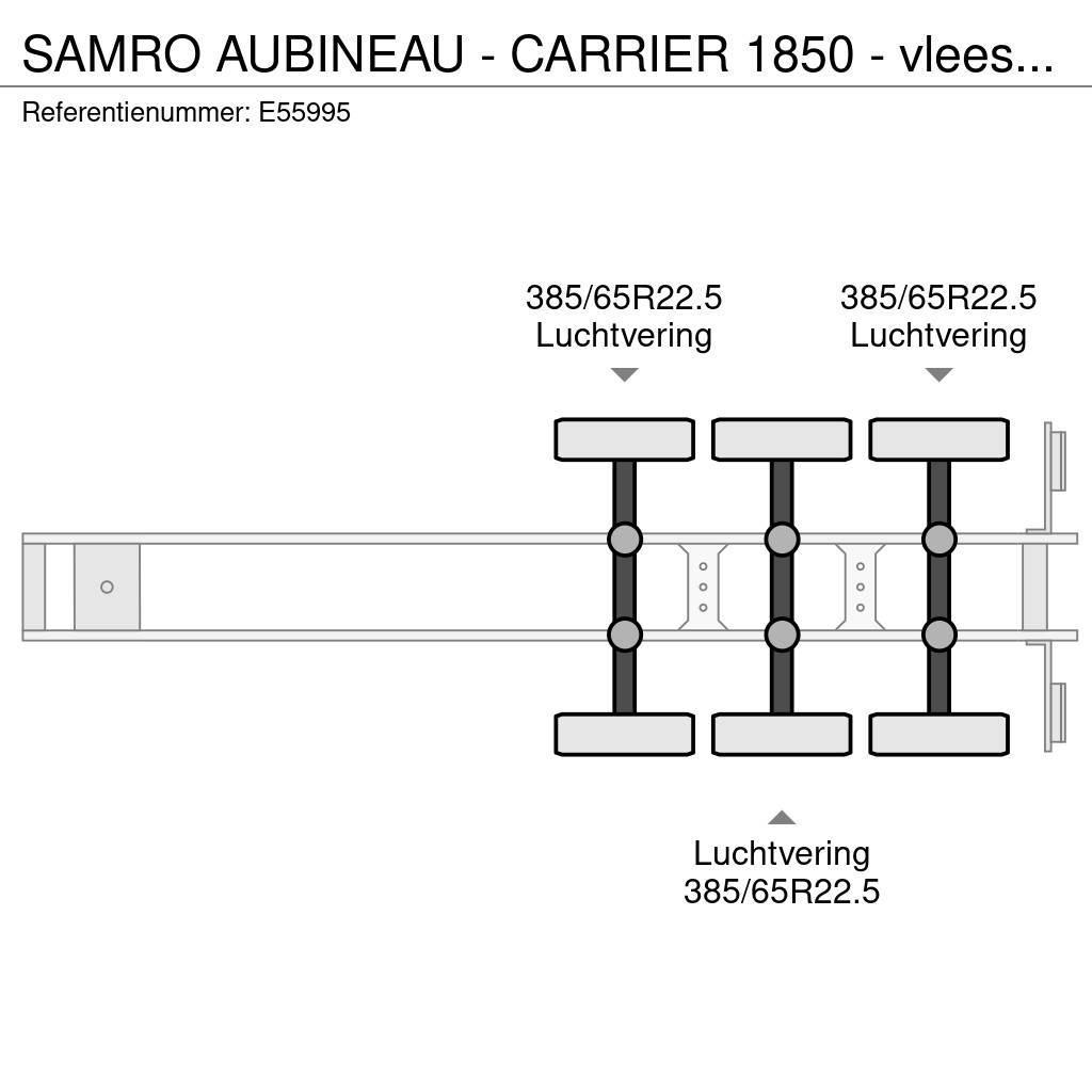 Samro AUBINEAU - CARRIER 1850 - vlees/viande/meat/fleisc Naczepy chłodnie