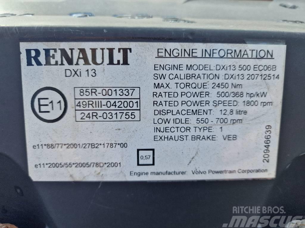 Renault DXI13 Silniki