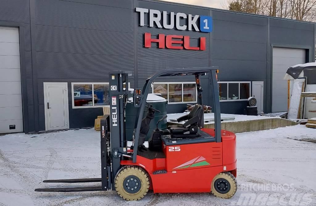 Heli 2,5 tonns el. truck - 4,7 m løftehøyde (PÅ LAGER) Wózki elektryczne