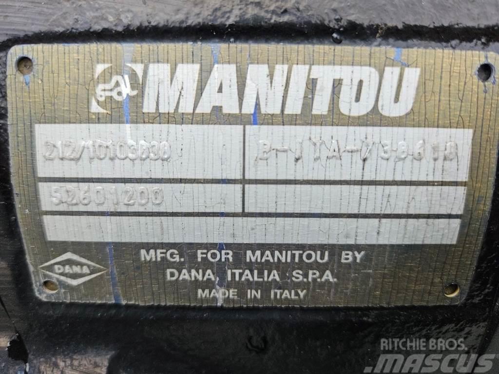 Manitou - Spicer Dana 212/10103838-Axle/Achse/As Mosty, wały i osie