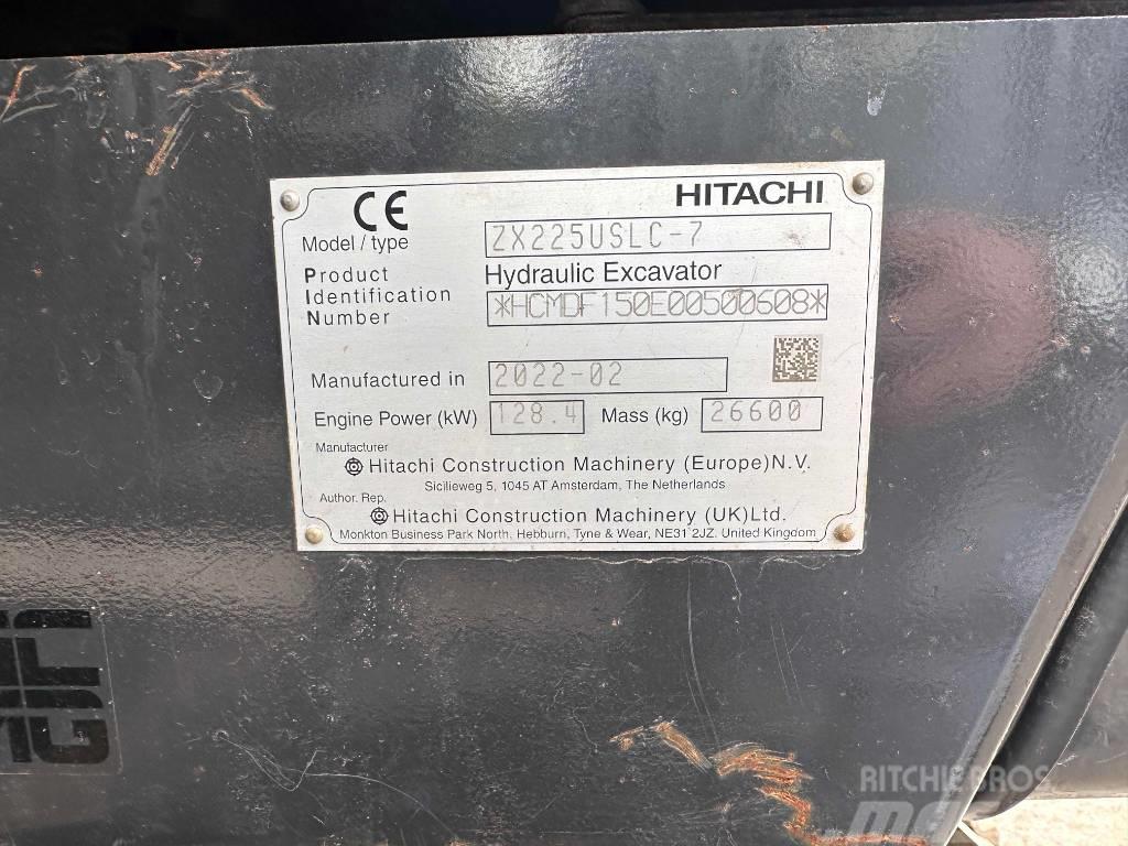 Hitachi ZX 225 uslc-7 Koparki gąsienicowe