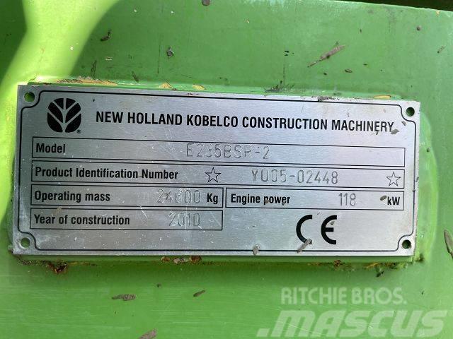 New Holland Kobelco E 235SR-2ES *SWE Wimmer 3xLöffel*24600kg Koparki gąsienicowe