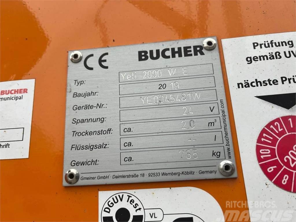 Bucher Gmeiner Streuer Streuautomat Yeti 2000 W E Inne maszyny komunalne