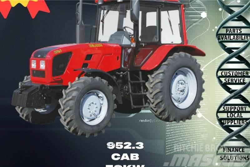 Belarus 952.3 4wd cab tractors (70kw) Ciągniki rolnicze