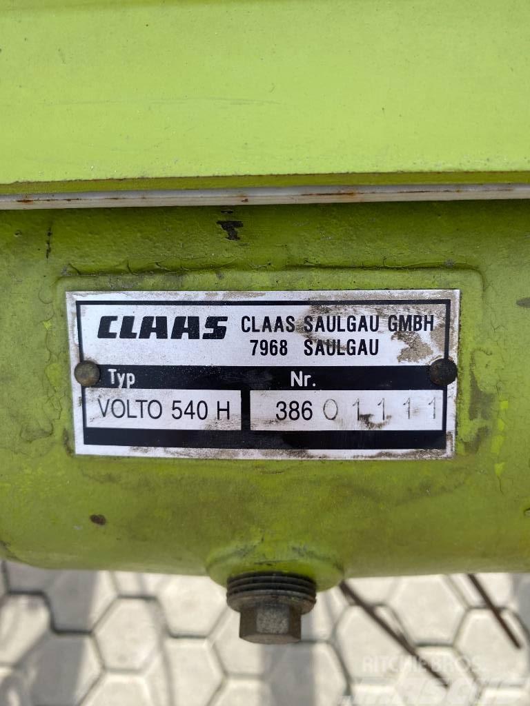 CLAAS Volto 540 H Zgrabiarki i przetrząsacze