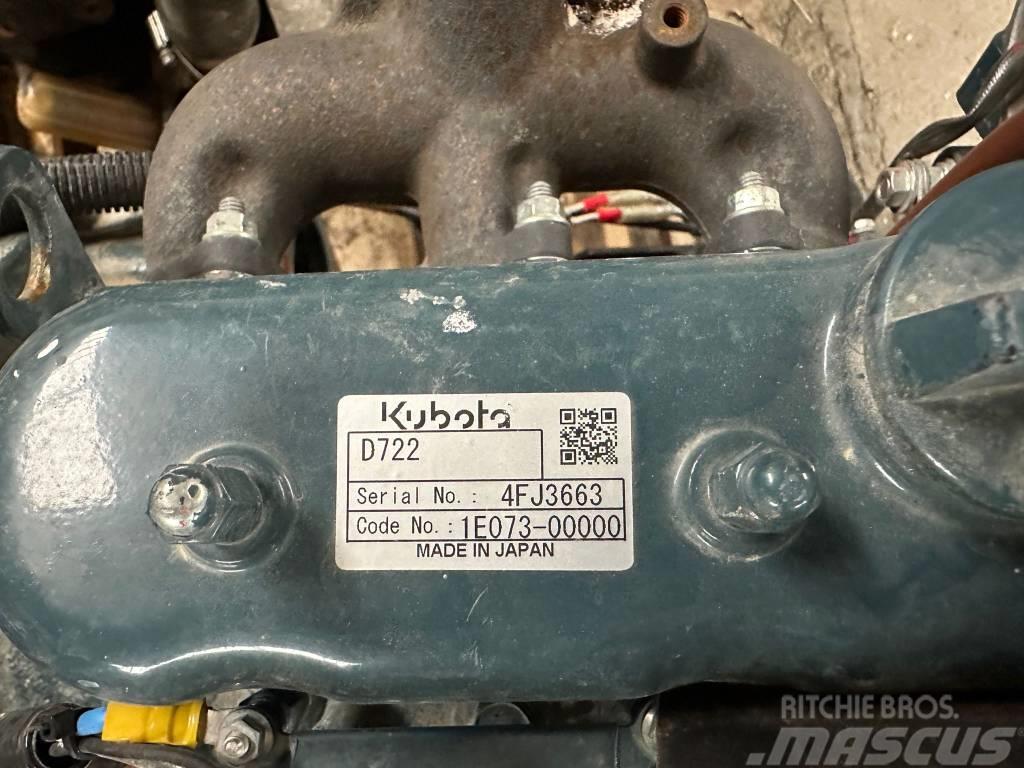 Kubota D 722 ENGINE Silniki