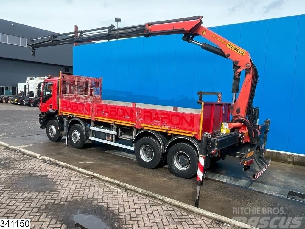 Iveco Trakker 360 8x4, EURO 6, Palfinger, Remote Ciężarówki typu Platforma / Skrzynia