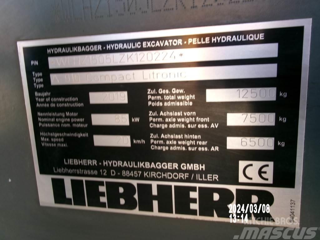 Liebherr A 910 Compact Litronic Koparki kołowe