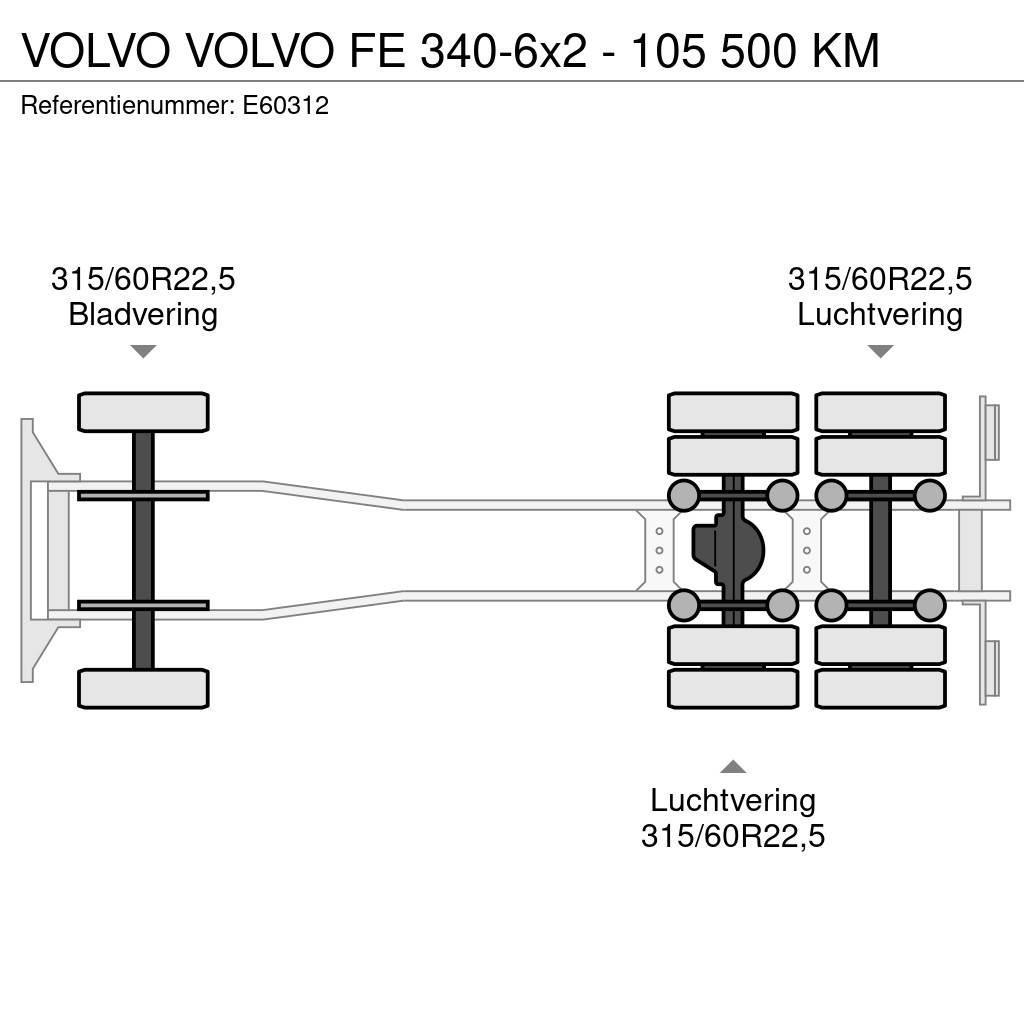 Volvo FE 340-6x2 - 105 500 KM Samochody ratownicze pomocy drogowej