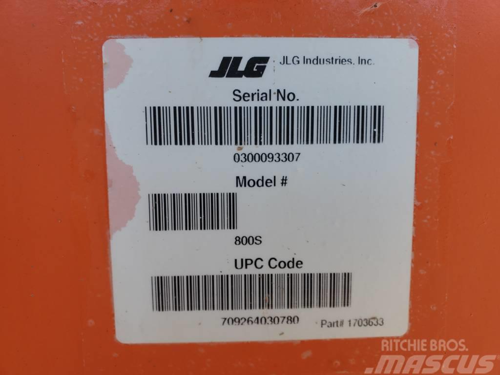 JLG 800 S Wózki widłowe terenowe