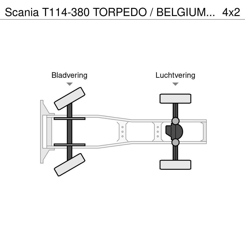 Scania T114-380 TORPEDO / BELGIUM TRUCK !! Ciągniki siodłowe