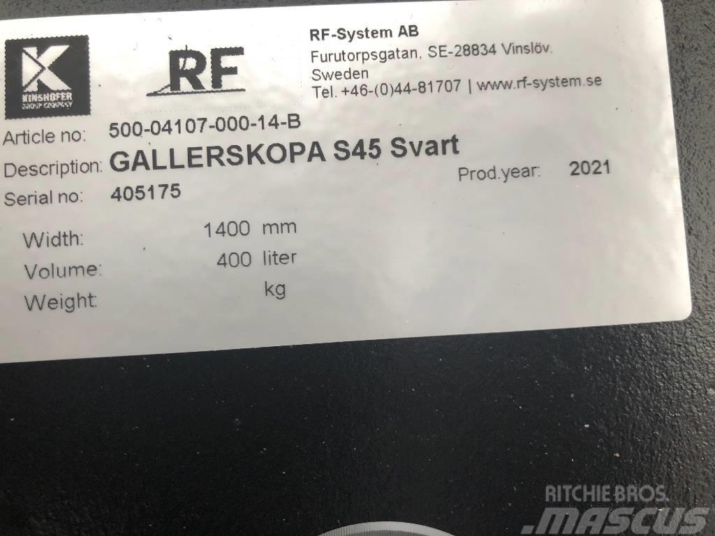 Rf-system RF Gallerskopa S45 Łyżki do ładowarek