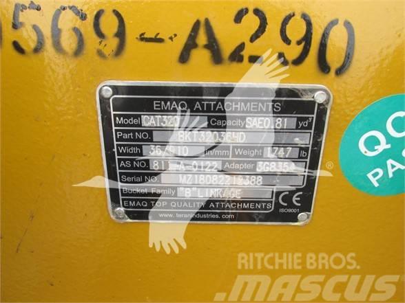 Emaq 36 HD TOOTH BUCKET Łyżki do ładowarek
