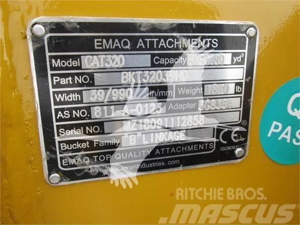 Emaq 39 HD TOOTH BUCKET Łyżki do ładowarek