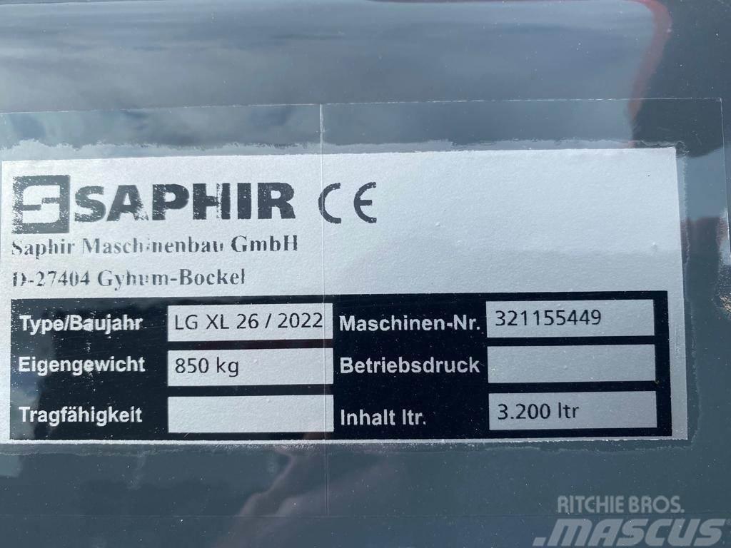 Saphir Leichtgutschaufel LG XL 26 + Ladevolumenerhöhung Inne akcesoria do ciągników
