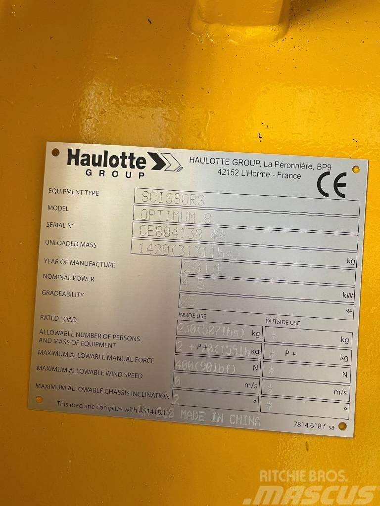Haulotte Optimum 8 Podnośniki nożycowe