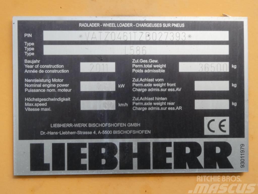 Liebherr L 586 2Plus2 Ładowarki kołowe