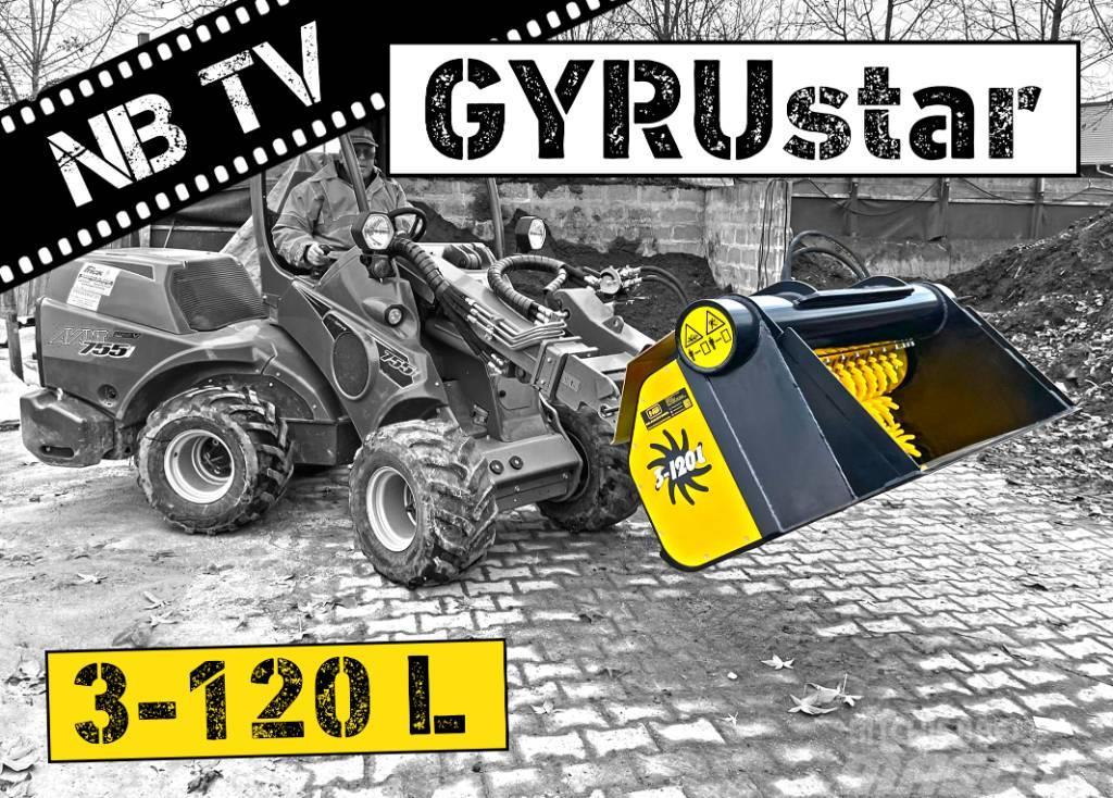 Gyru-Star 3-120L | Schaufelseparator Radlader Łyżki przesiewowe