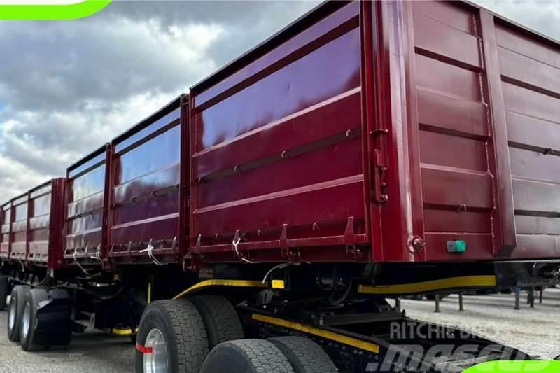 Toro Truck Bodies 2021 TORO Dropside Side Tipper Inne przyczepy