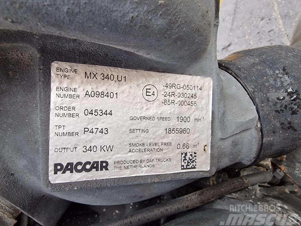 Paccar MX340.U1 Silniki