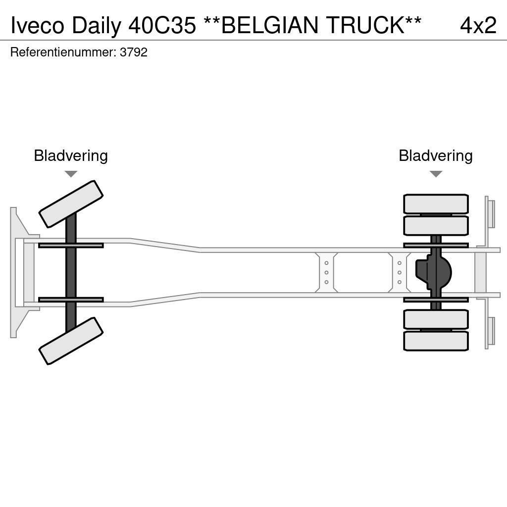Iveco Daily 40C35 **BELGIAN TRUCK** Samochody ciężarowe ze skrzynią zamkniętą