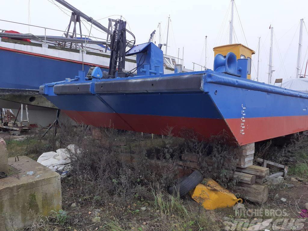  Pchacz bK 2 rob d Łodzie, pontony i barki budowlane