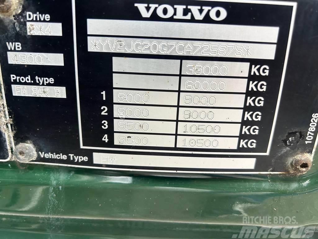 Volvo FM460 8X4 EEV + PTO Pojazdy pod zabudowę