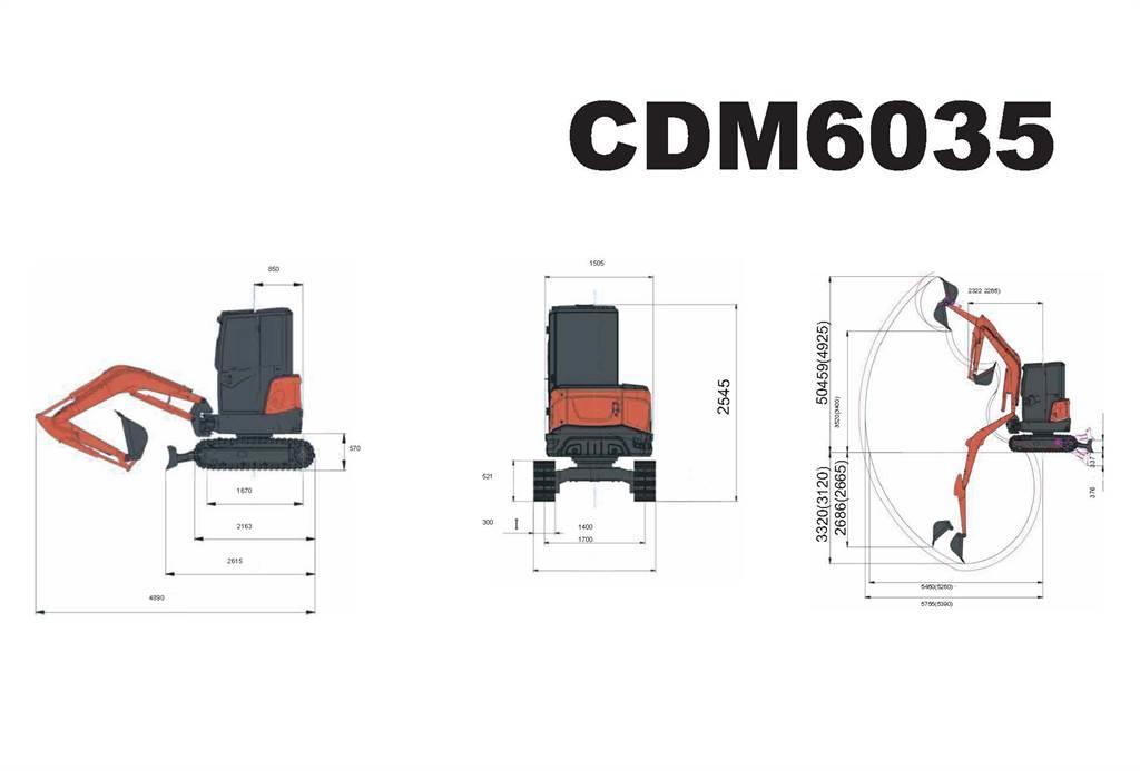 Lonking CDM6035 Minikoparki