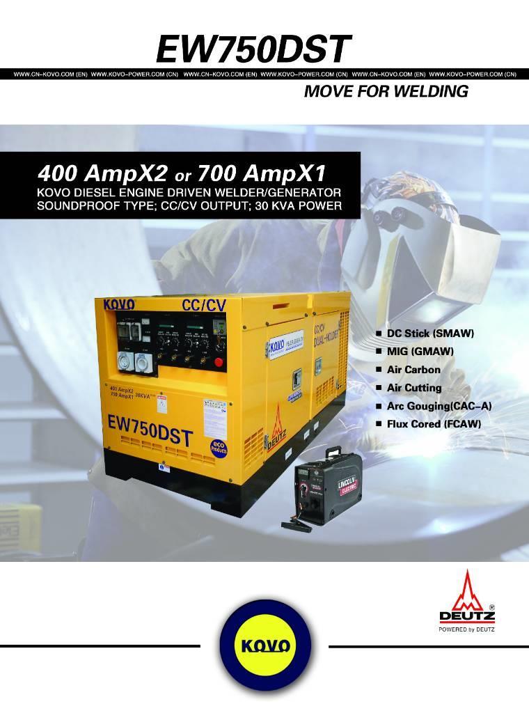 Deutz welder generator EW750DST Urządzenia spawalnicze
