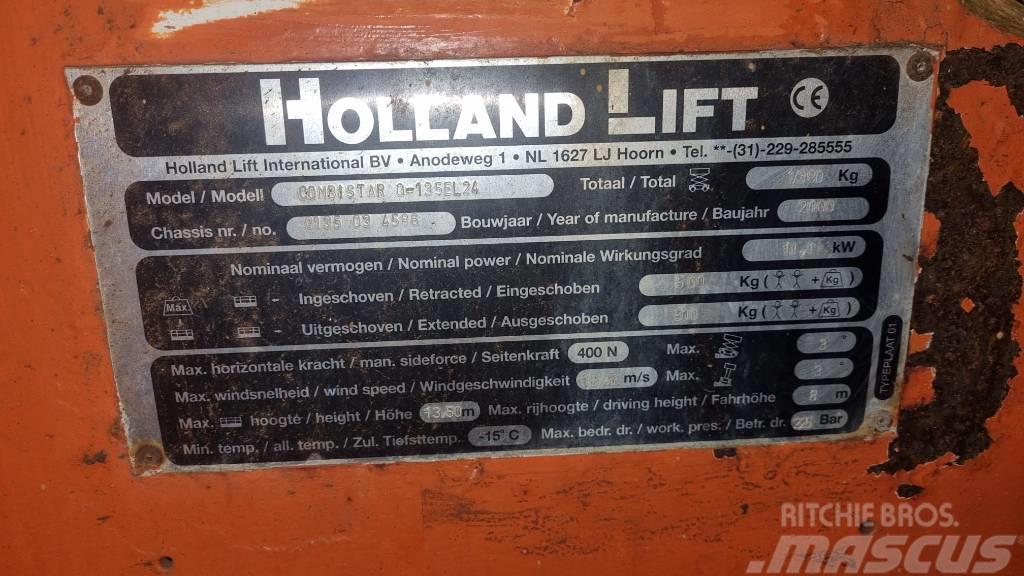 Holland Lift Q 135 EL 24 Podnośniki nożycowe