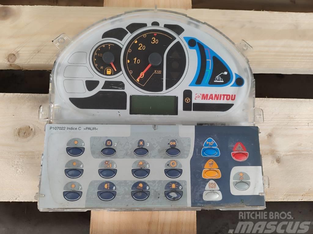 Manitou MT 1440 Cockpit indicator clock set P107022 Kabiny i wnętrze