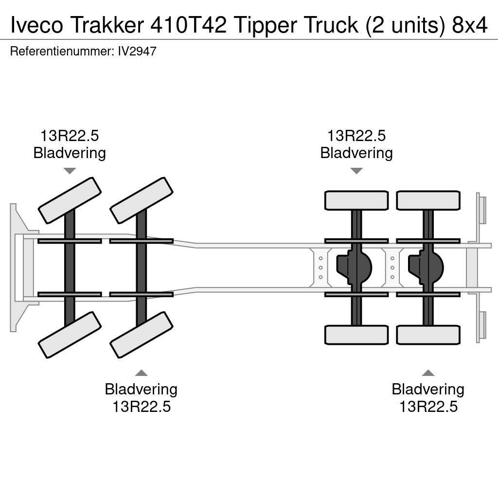 Iveco Trakker 410T42 Tipper Truck (2 units) Wywrotki