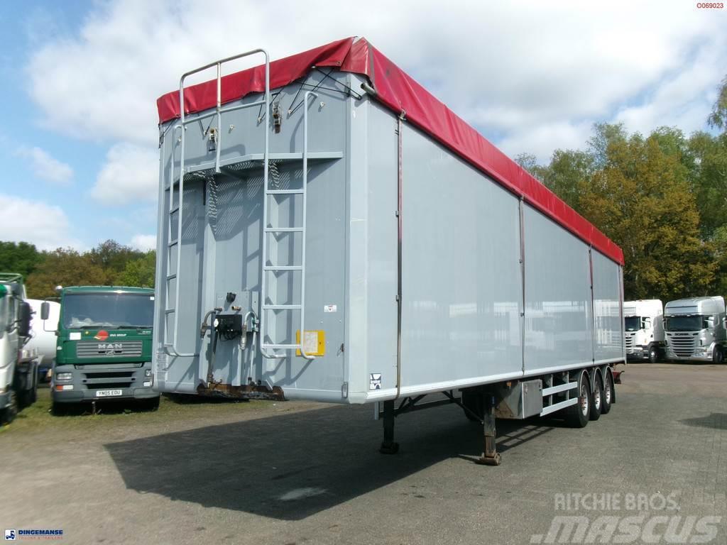 Kraker Walking floor trailer alu 90 m3 CF-200 Platformy / Naczepy z otwieranymi burtami