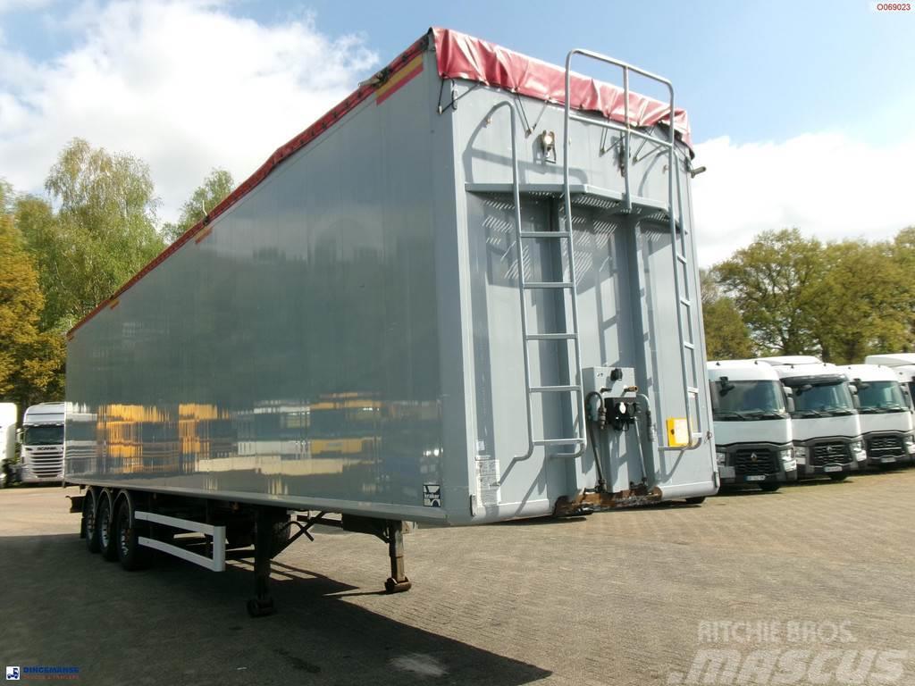 Kraker Walking floor trailer alu 90 m3 CF-200 Platformy / Naczepy z otwieranymi burtami