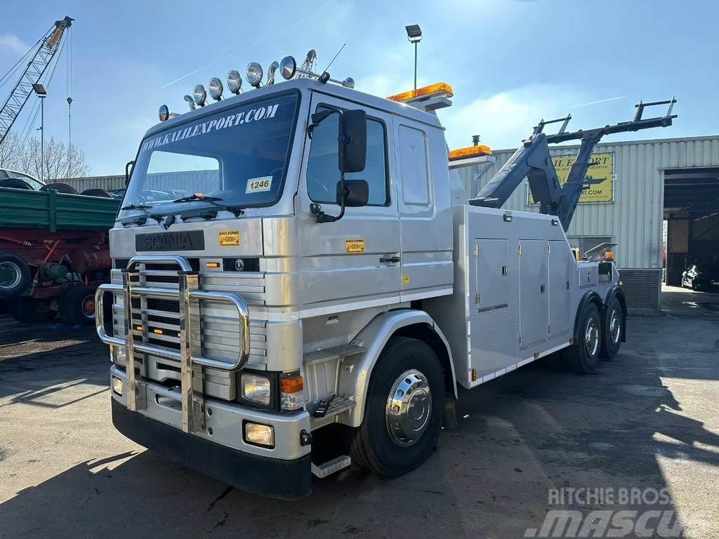 Scania R112 H 360 Tow Truck Depannage Crane Winch Remote Samochody ratownicze pomocy drogowej