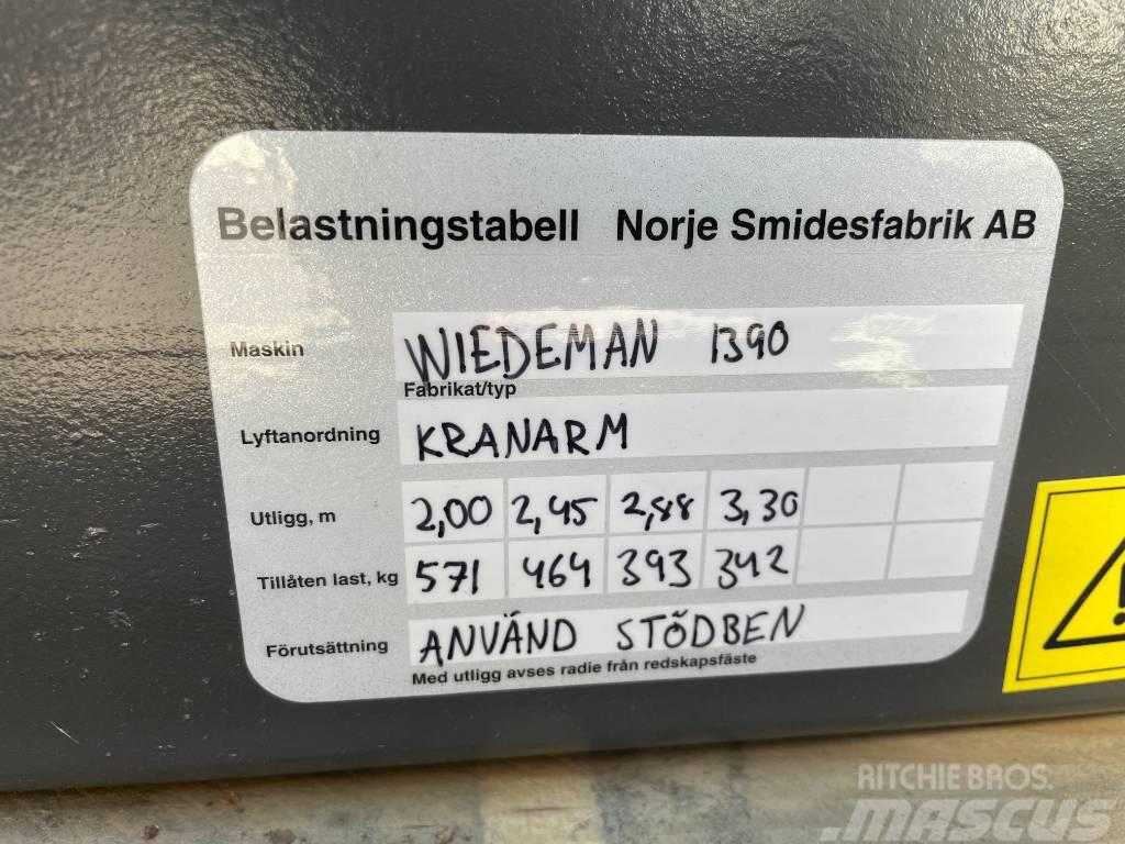 Norje Kranarm - Hydraulisk | N338 STORA BM fäste Inne akcesoria